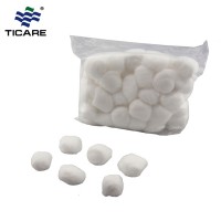 Disposable Medical Absorbent Cotton Balls For Wound Care Dressing