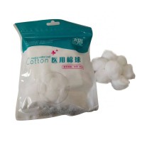 100% cotton medical alcohol cotton ball for personal care and wound care